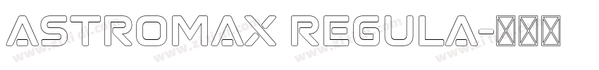 Astromax Regula字体转换